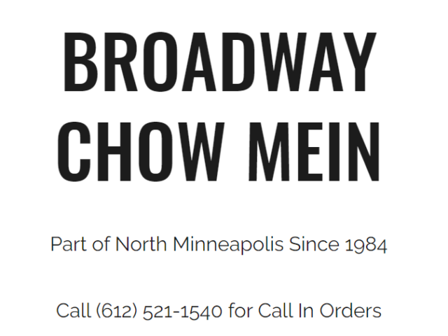 Broadway Chow Mein